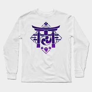 Genshin Impact Inazuma Emblem - Constellation Version Long Sleeve T-Shirt